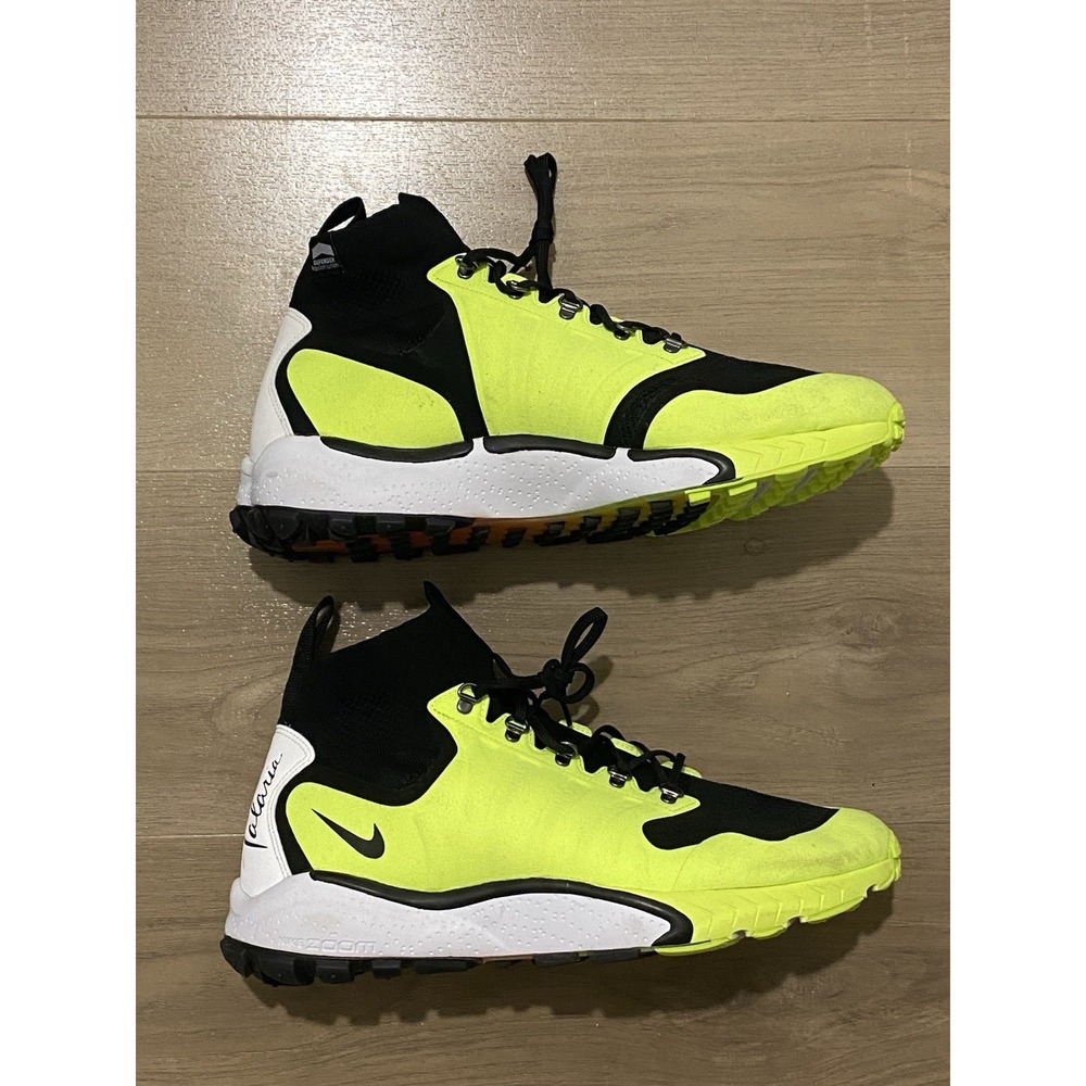 Nike Air Zoom Talaria Mid Flyknit OG Neon 856955-007 Size 11.5 - Picture 3 of 11